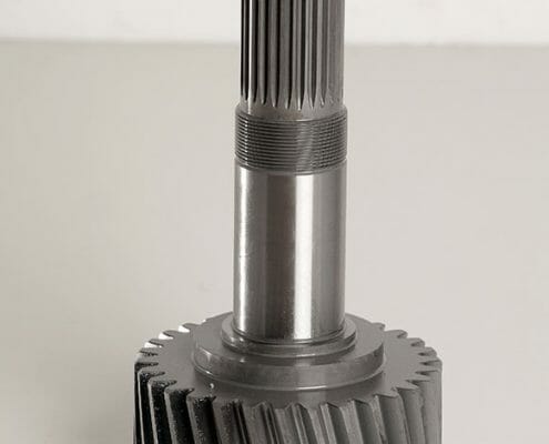 Ritzelwelle, beidseitig verzahnt